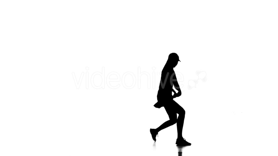 Girl Playing Tennis in the Sports Form Videohive 19235234 Motion Graphics Image 6
