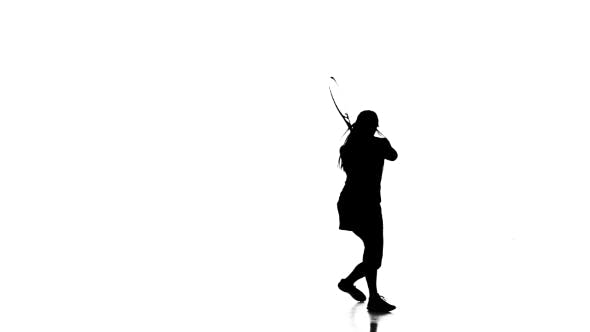 Girl Playing Tennis in the Sports Form - Videohive 19235234 Download