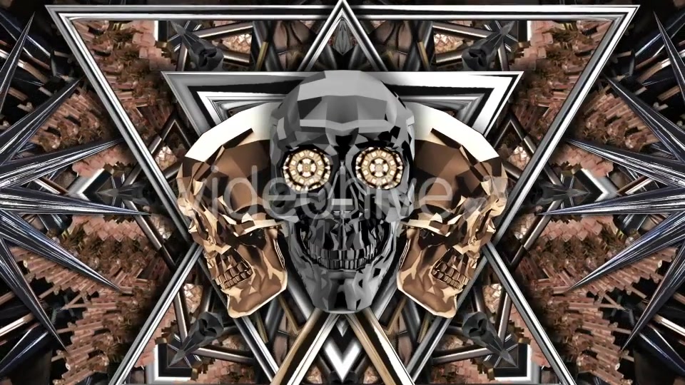 Glam Skull Videohive 20528982 Motion Graphics Image 4