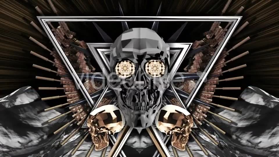 Glam Skull Videohive 20528982 Motion Graphics Image 6
