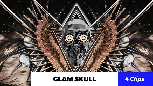 Glam Skull - 20528982 Videohive Download