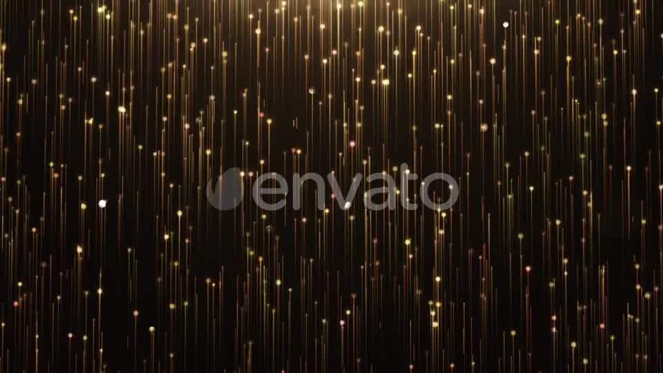 Glamorous Gold Shine Line and Particles on a Black Background Videohive 21805849 Motion Graphics Image 12