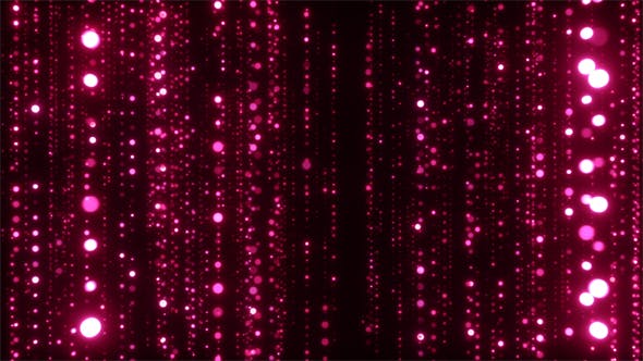 Glamour Pink Glittering Particles - 20834088 Download Videohive