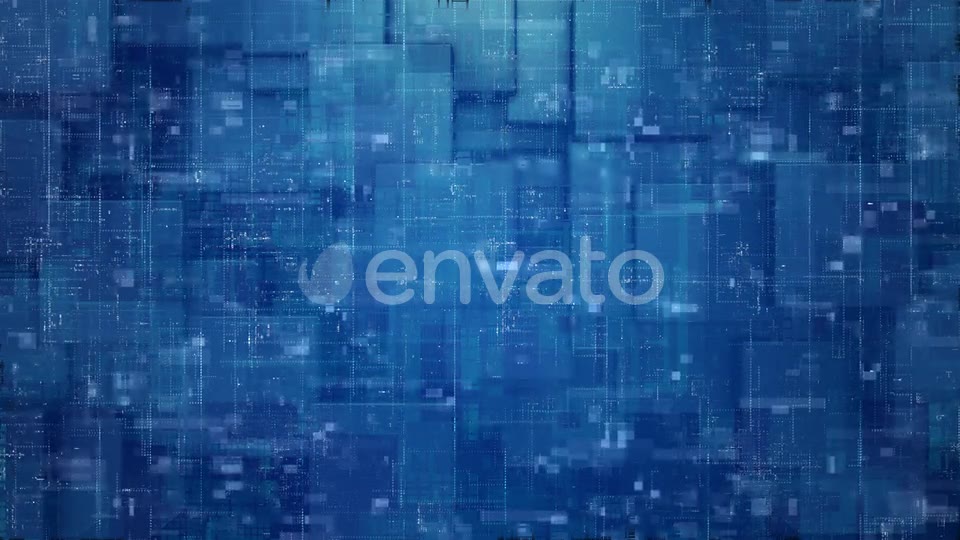 Glass Cube Data Technology Videohive 24656295 Motion Graphics Image 2