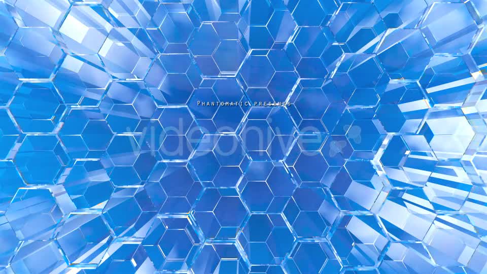 Glass Hexagons Surface Videohive 20982006 Motion Graphics Image 1