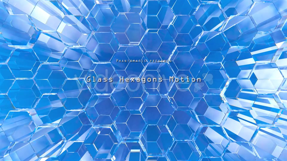 Glass Hexagons Surface Videohive 20982006 Motion Graphics Image 3