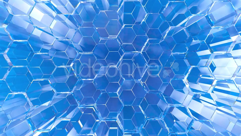 Glass Hexagons Surface Videohive 20982006 Motion Graphics Image 5