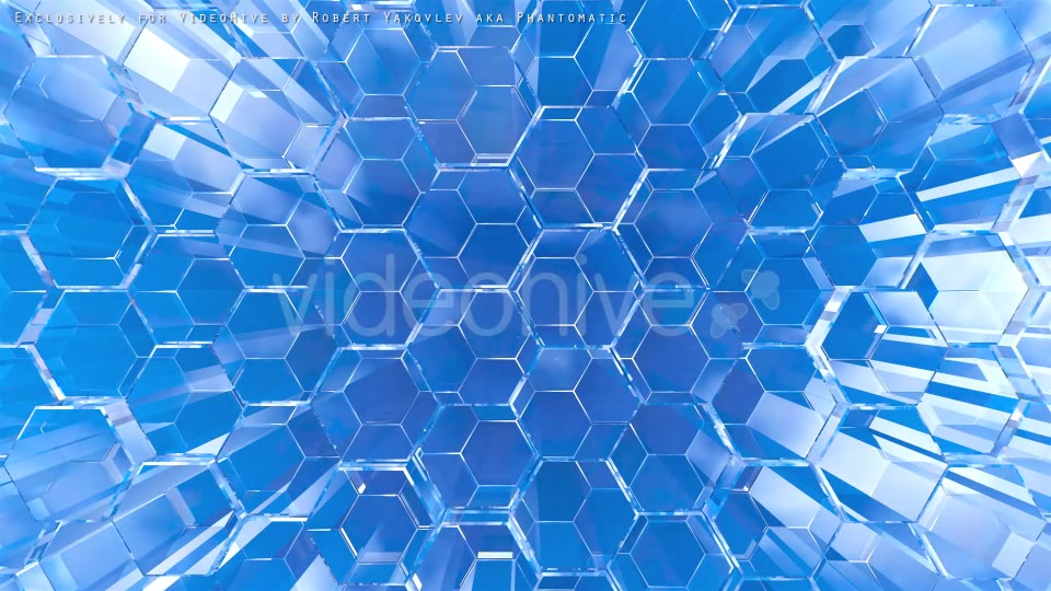 Glass Hexagons Surface Videohive 20982006 Motion Graphics Image 6