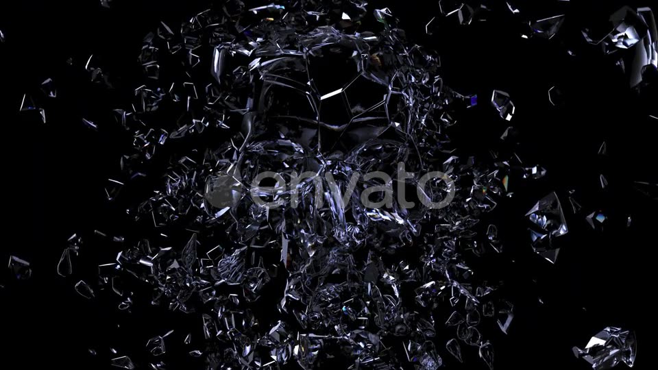 Glass Skull Explosion Videohive 24164140 Motion Graphics Image 2