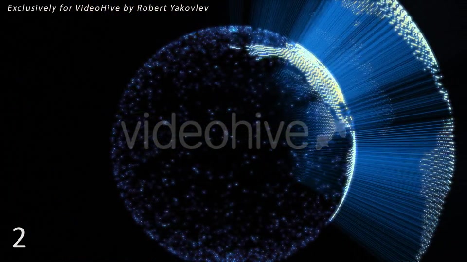 Glitch Earth Hologram 7 Videohive 9866395 Motion Graphics Image 10