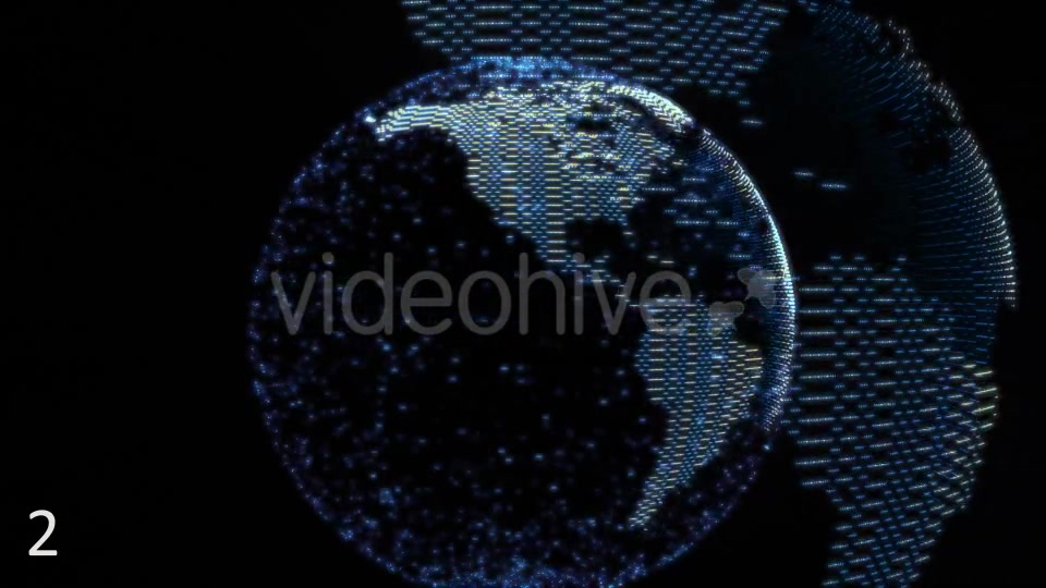 Glitch Earth Hologram 7 Videohive 9866395 Motion Graphics Image 8