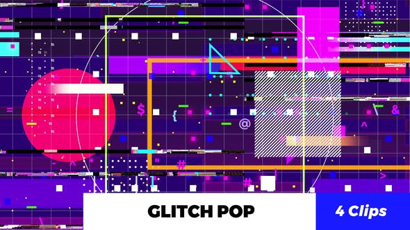 Glitch Pop Modern - 21893162 Download Videohive