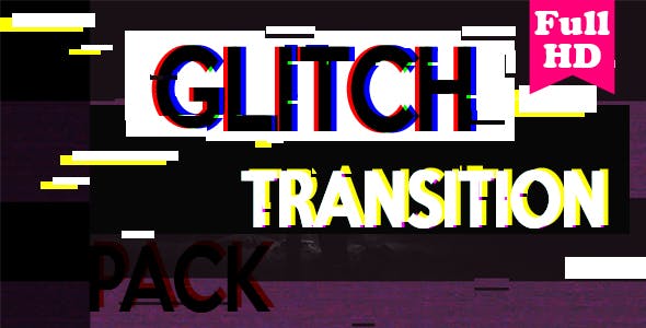 Glitch Transition Pack - Download Videohive 21438720