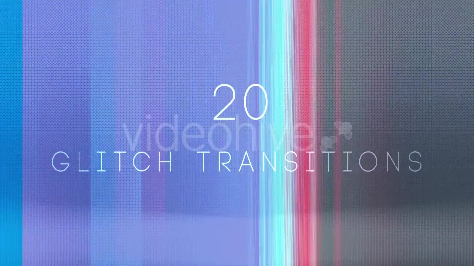 Glitch Transitions (20 Pack) Videohive 11044850 Motion Graphics Image 3