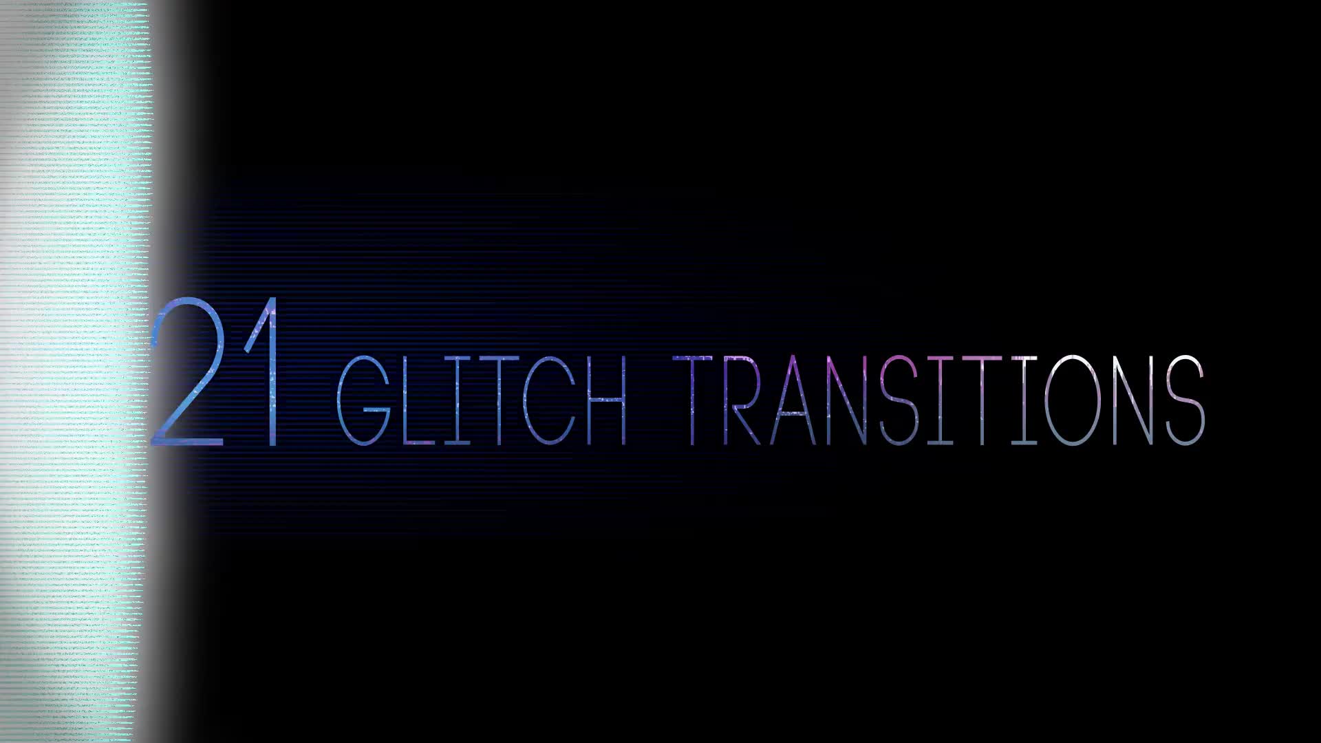 Glitch Transitions Videohive 22454924 Motion Graphics Image 1