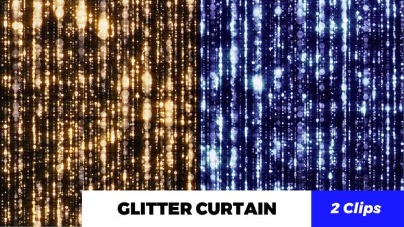 Glitter Curtain - Videohive Download 21269048