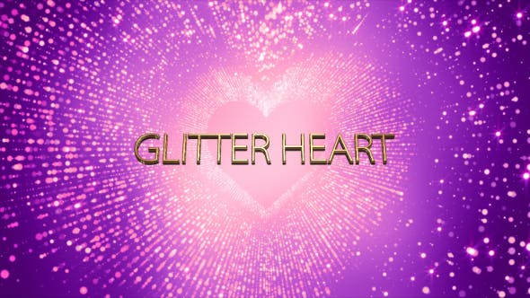 Glitter Heart - Videohive Download 14579047