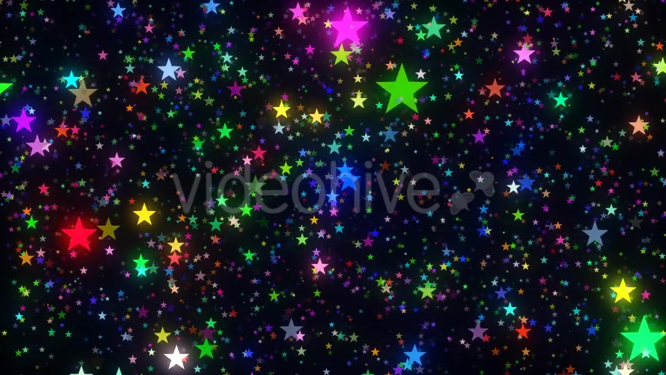 Glittering Colorful Stars Videohive 19875983 Motion Graphics Image 4