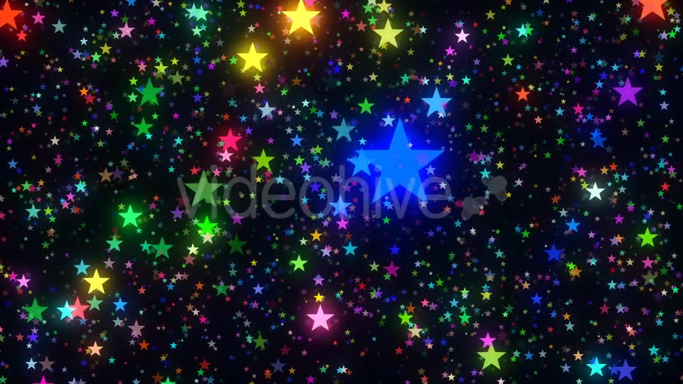 Glittering Colorful Stars Videohive 19875983 Motion Graphics Image 5
