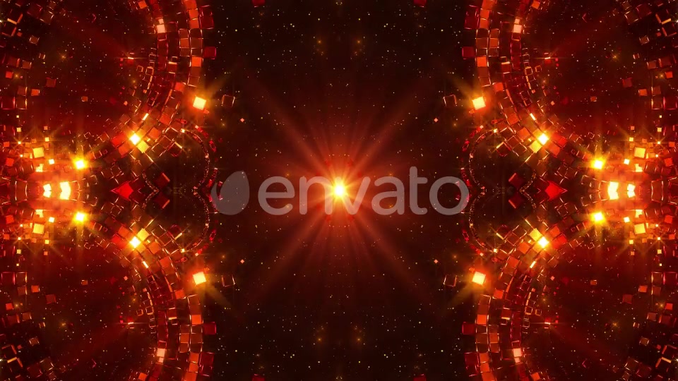 Glittering Golden Red Circles Videohive 23026285 Motion Graphics Image 3