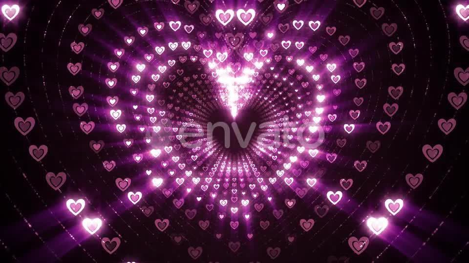 Glittering Hearts Videohive 25730504 Motion Graphics Image 1