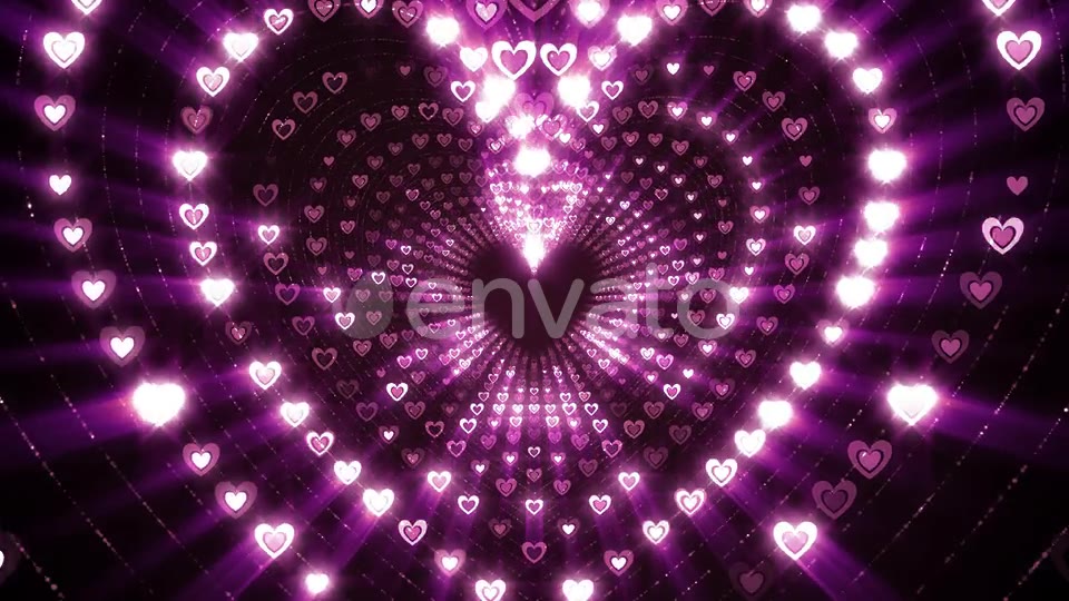 Glittering Hearts Videohive 25730504 Motion Graphics Image 3