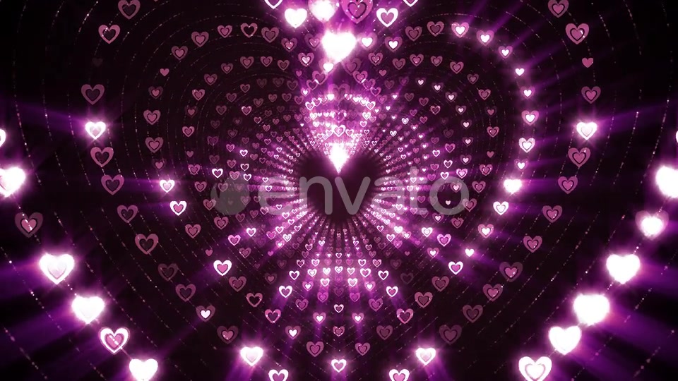 Glittering Hearts Videohive 25730504 Motion Graphics Image 4