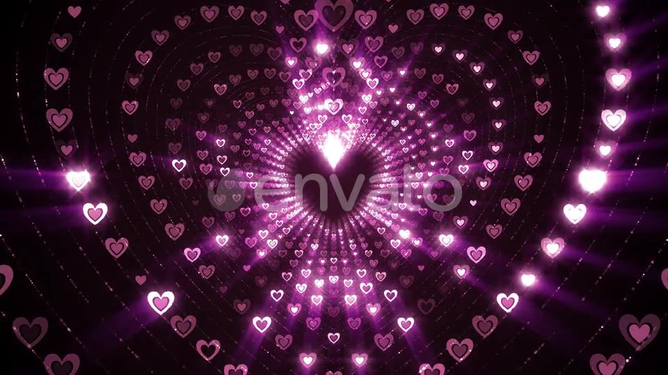 Glittering Hearts Videohive 25730504 Motion Graphics Image 5