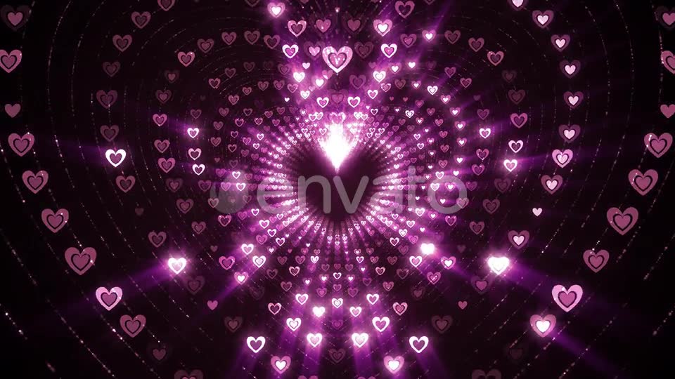 Glittering Hearts Videohive 25730504 Motion Graphics Image 6