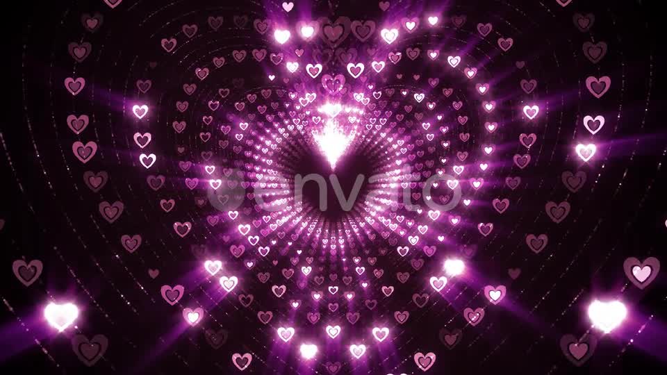 Glittering Hearts Videohive 25730504 Motion Graphics Image 7