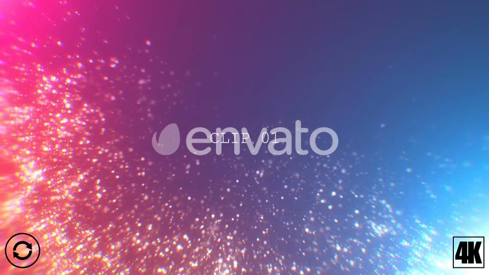 Glittering Particles 4K Videohive 22582092 Motion Graphics Image 2