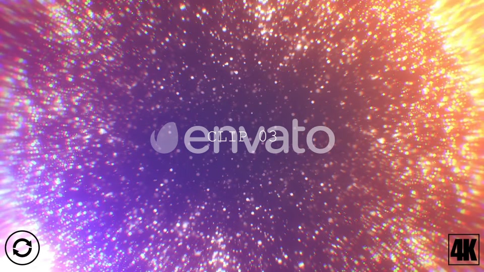 Glittering Particles 4K Videohive 22582092 Motion Graphics Image 6