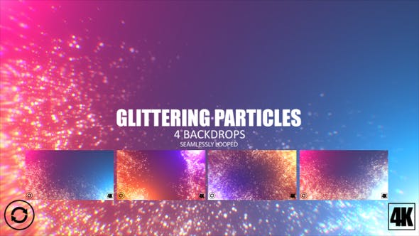 Glittering Particles 4K - Download Videohive 22582092
