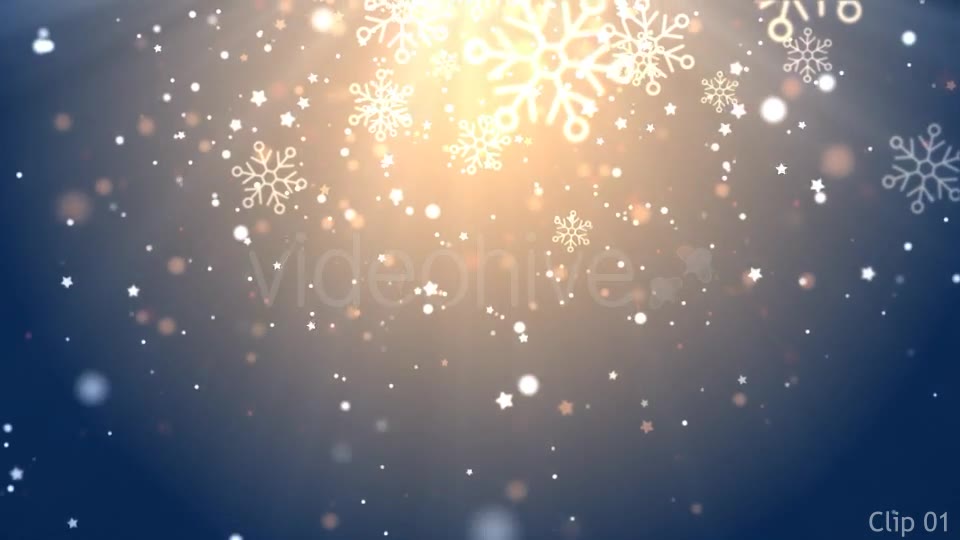 Glittering Snowflake Backgrounds Videohive 9432591 Motion Graphics Image 2