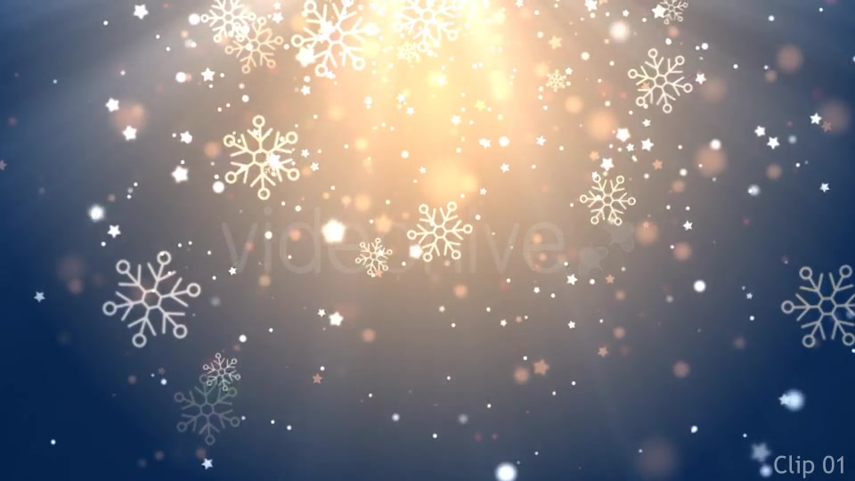 Glittering Snowflake Backgrounds Videohive 9432591 Motion Graphics Image 5