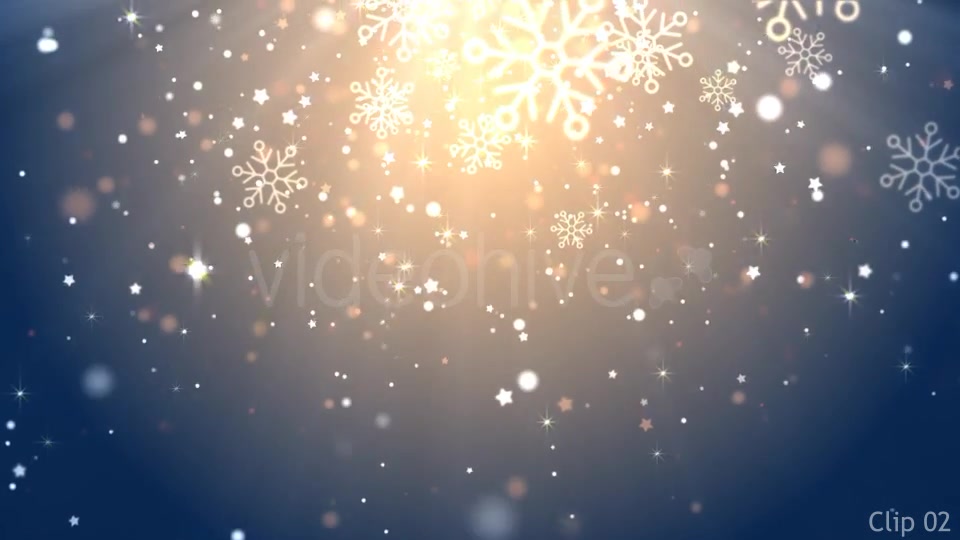 Glittering Snowflake Backgrounds Videohive 9432591 Motion Graphics Image 7