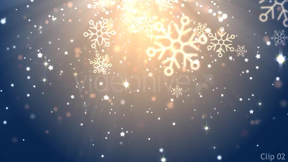 Glittering Snowflake Backgrounds Videohive 9432591 Motion Graphics Image 8