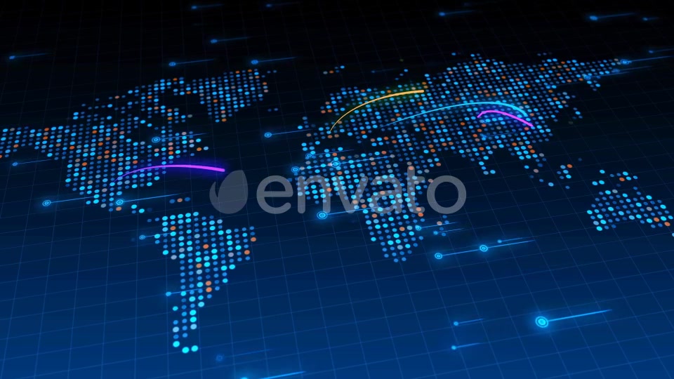 Global Business Communication Videohive 22128297 Motion Graphics Image 4
