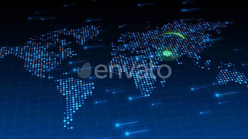Global Business Communication Videohive 22128297 Motion Graphics Image 7
