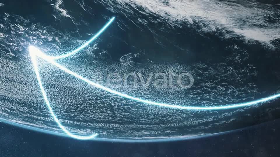 Global Connectivity Networked Planet Earth Videohive 25733716 Motion Graphics Image 1