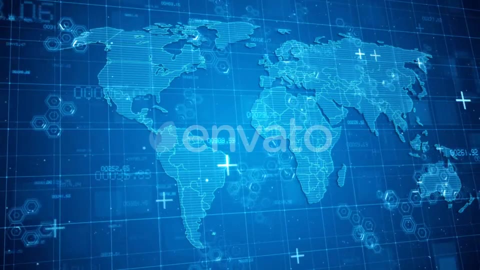 Global Digital Business Networks Videohive 21869118 Motion Graphics Image 2