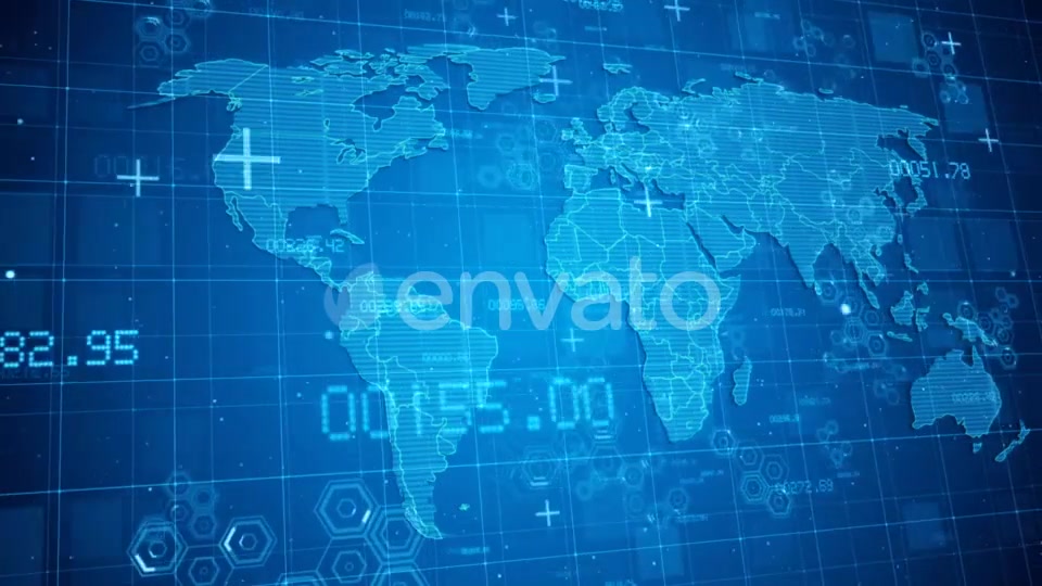 Global Digital Business Networks Videohive 21869118 Motion Graphics Image 4