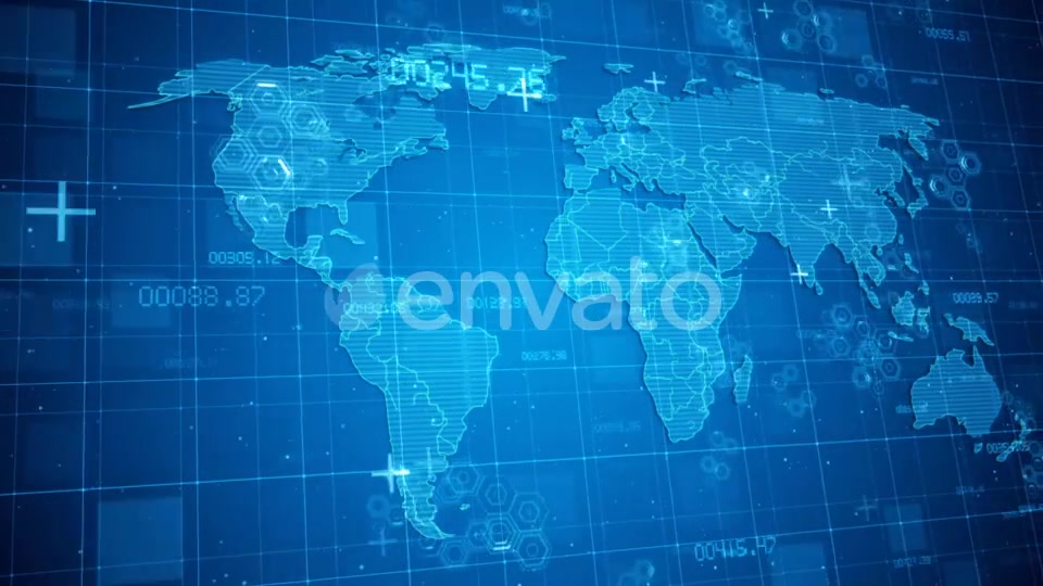 Global Digital Business Networks Videohive 21869118 Motion Graphics Image 5