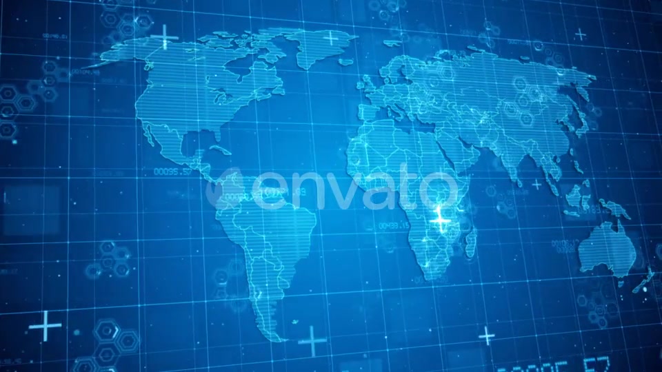 Global Digital Business Networks Videohive 21869118 Motion Graphics Image 6