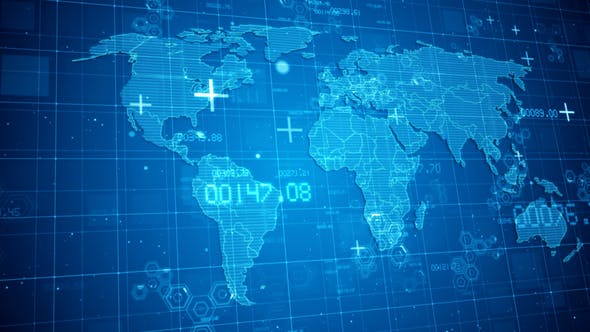 Global Digital Business Networks - Videohive 21869118 Download