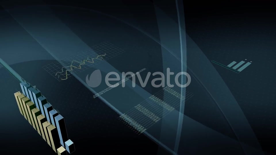 Global Economy Network Graphic Showing Sales Profits Growth Videohive 23455452 Motion Graphics Image 3