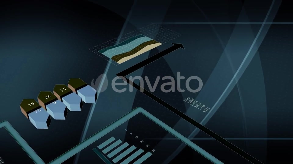 Global Economy Network Graphic Showing Sales Profits Growth Videohive 23455452 Motion Graphics Image 4