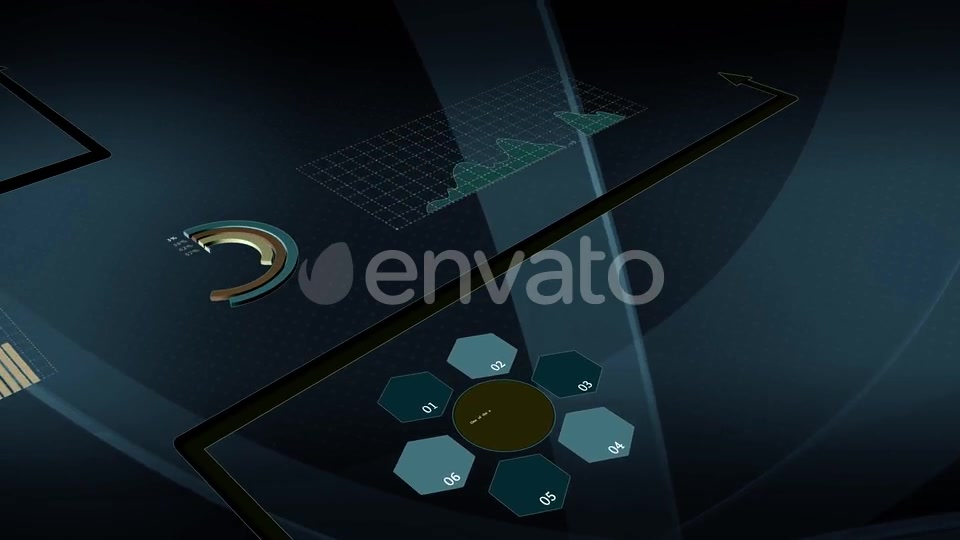 Global Economy Network Graphic Showing Sales Profits Growth Videohive 23455452 Motion Graphics Image 6