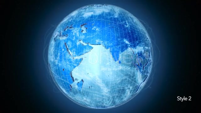 Global Map of Technology Videohive 15018556 Motion Graphics Image 9