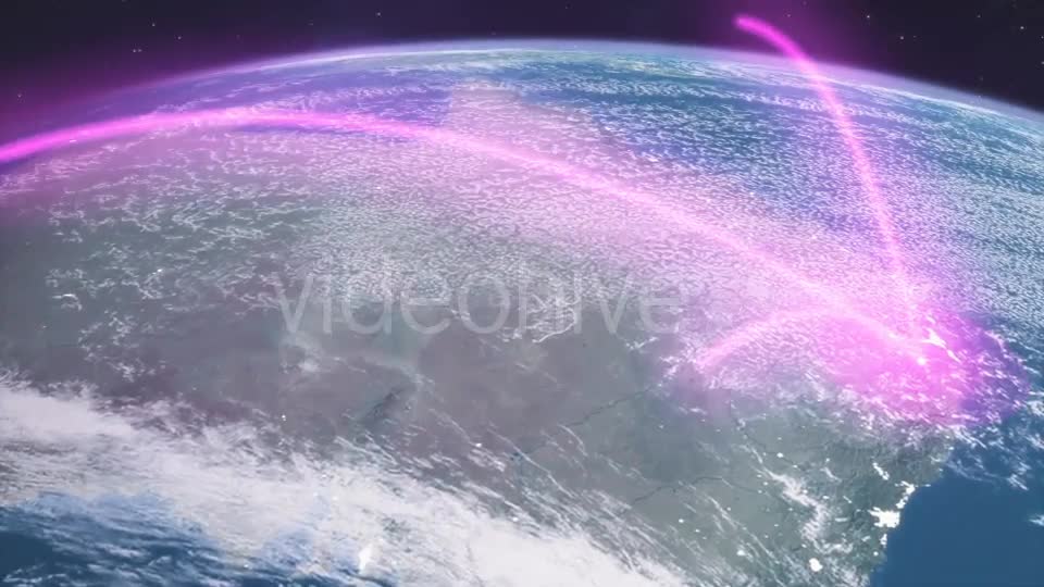 Global Network Purple Videohive 15995665 Motion Graphics Image 1